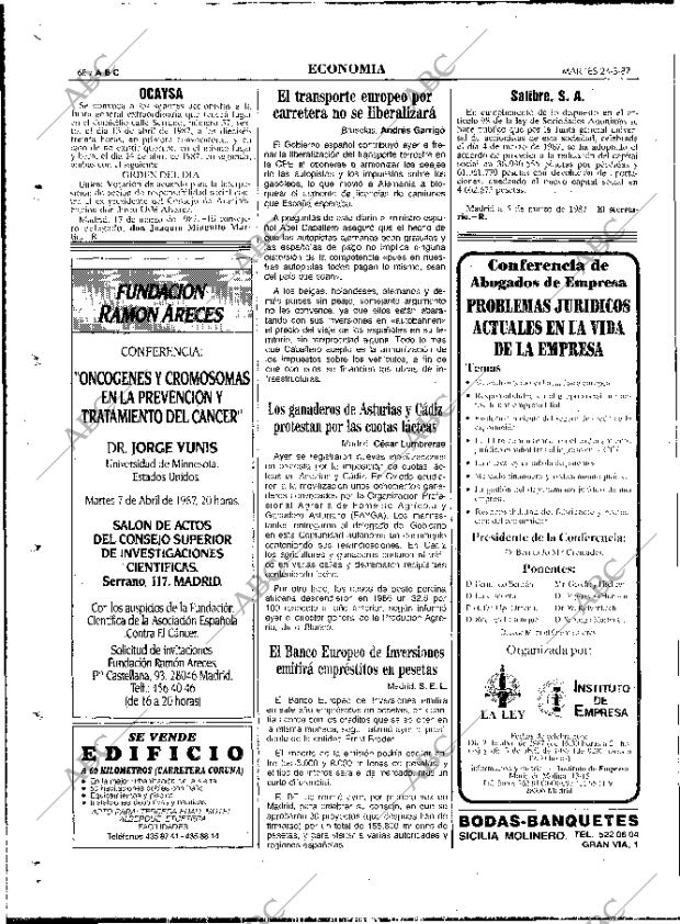 ABC MADRID 24-03-1987 página 68