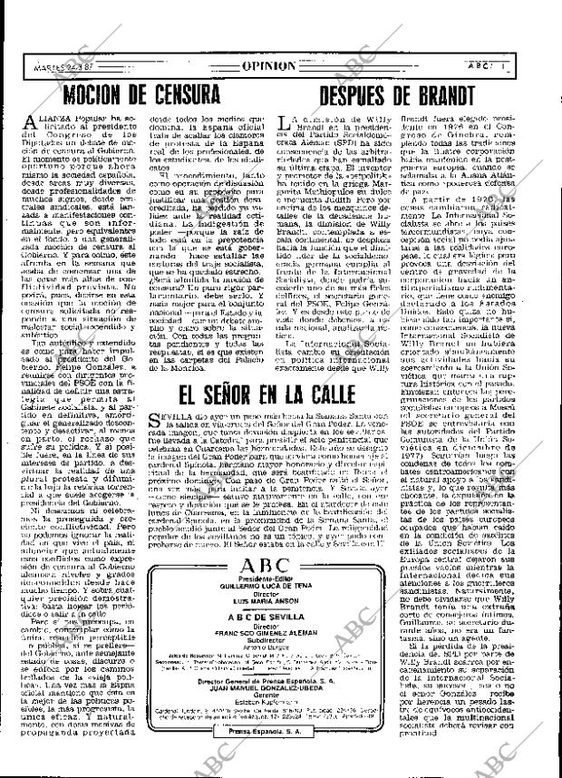 ABC SEVILLA 24-03-1987 página 11