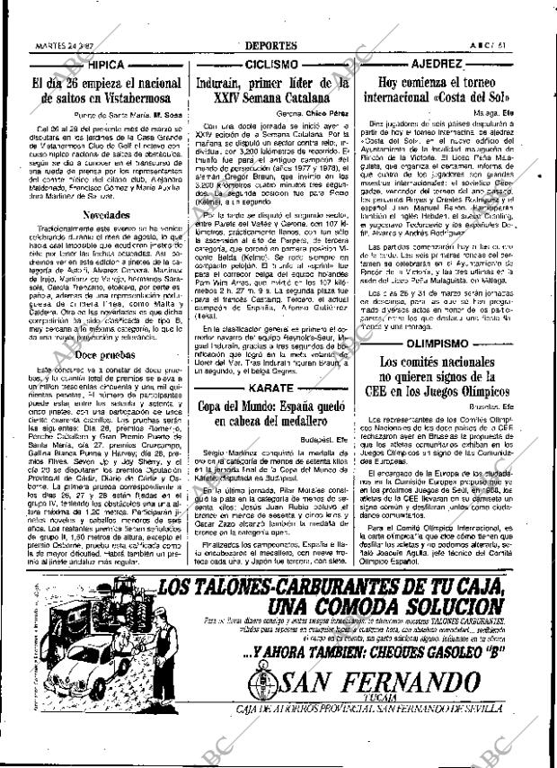 ABC SEVILLA 24-03-1987 página 61