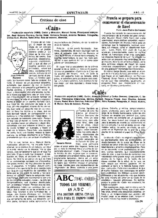 ABC SEVILLA 24-03-1987 página 63