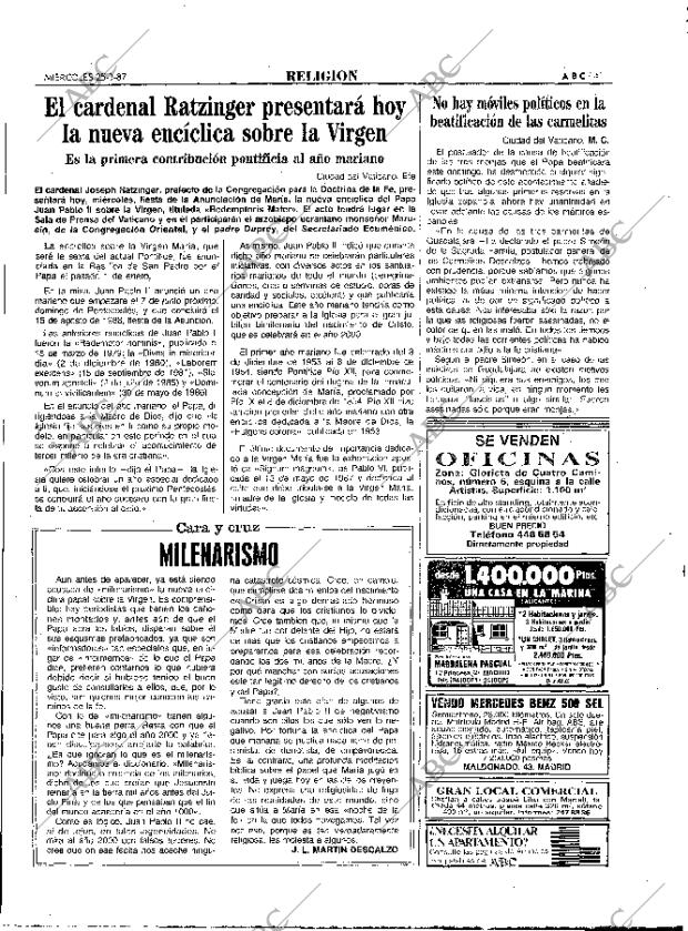 ABC MADRID 25-03-1987 página 41