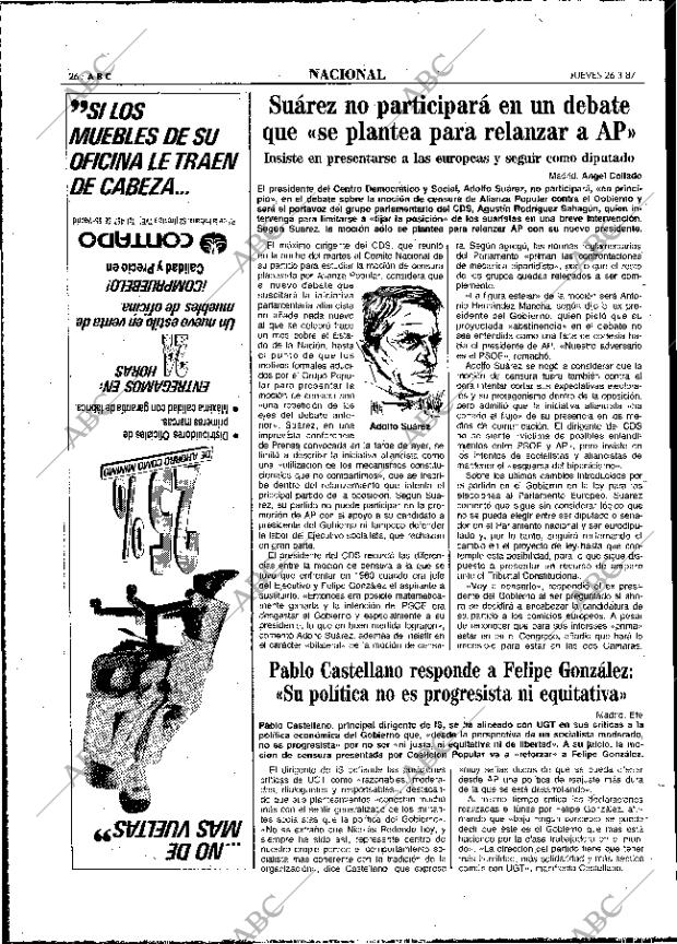 ABC MADRID 26-03-1987 página 26