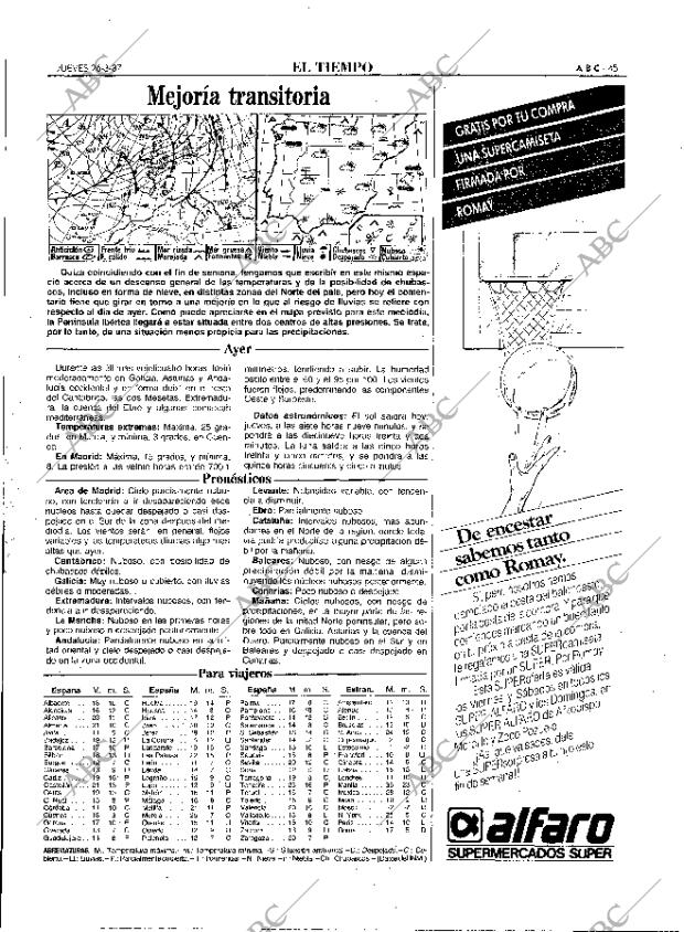 ABC MADRID 26-03-1987 página 45