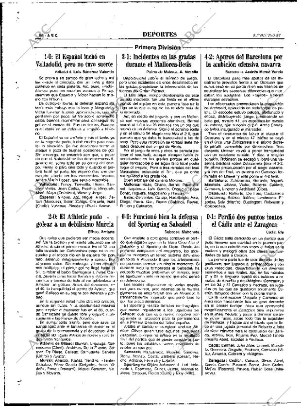 ABC MADRID 26-03-1987 página 86