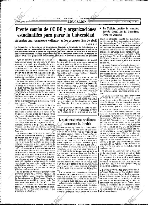 ABC MADRID 27-03-1987 página 50
