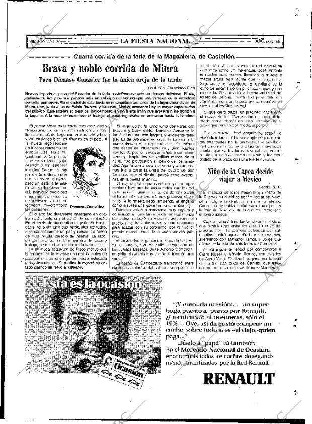 ABC MADRID 27-03-1987 página 65