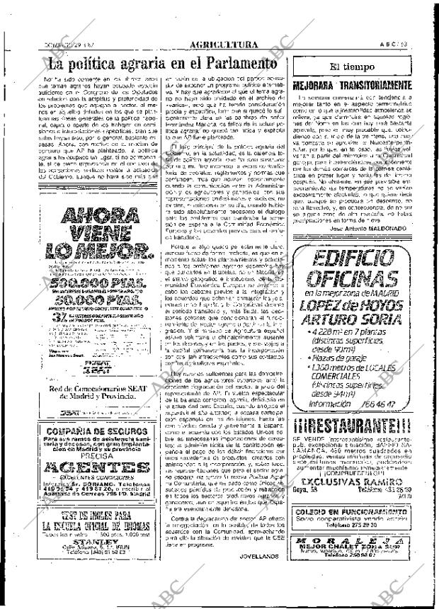 ABC MADRID 29-03-1987 página 63