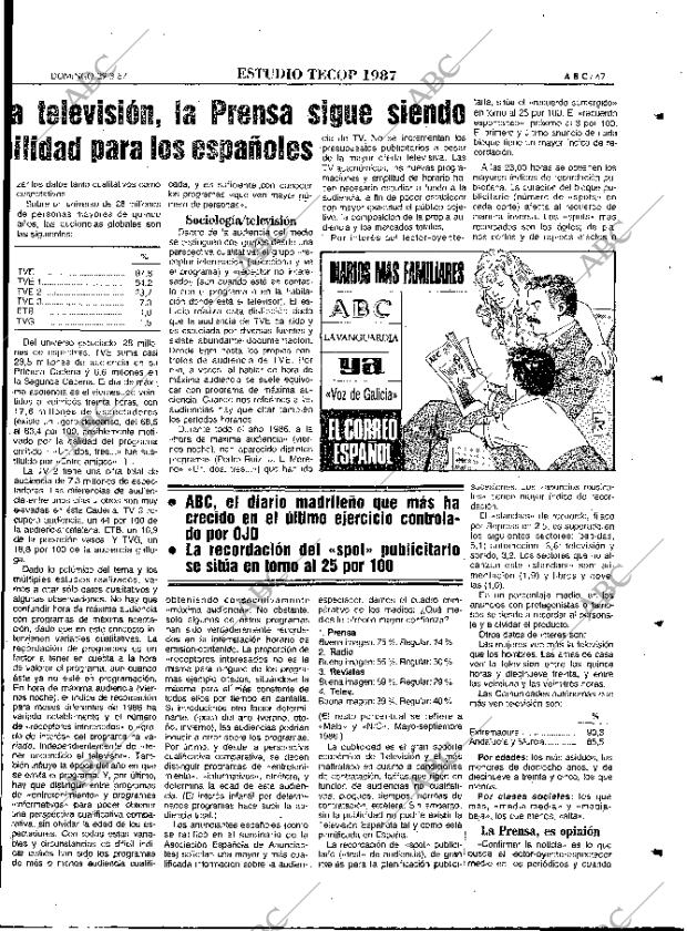 ABC MADRID 29-03-1987 página 67