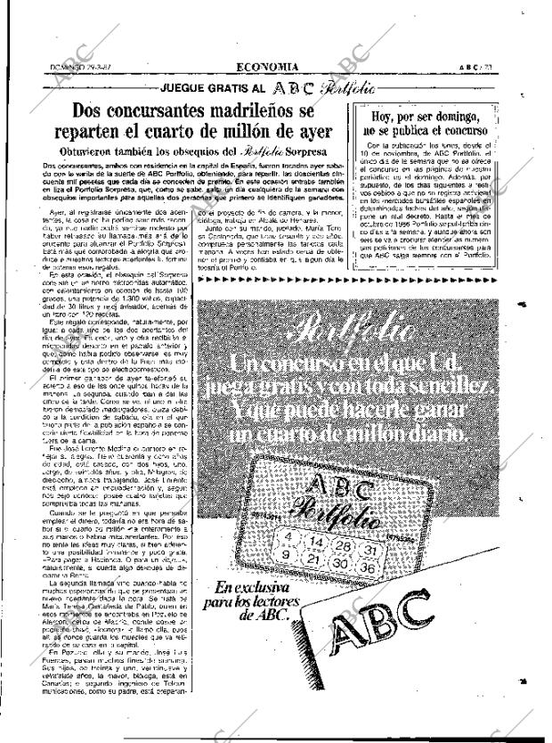 ABC MADRID 29-03-1987 página 73