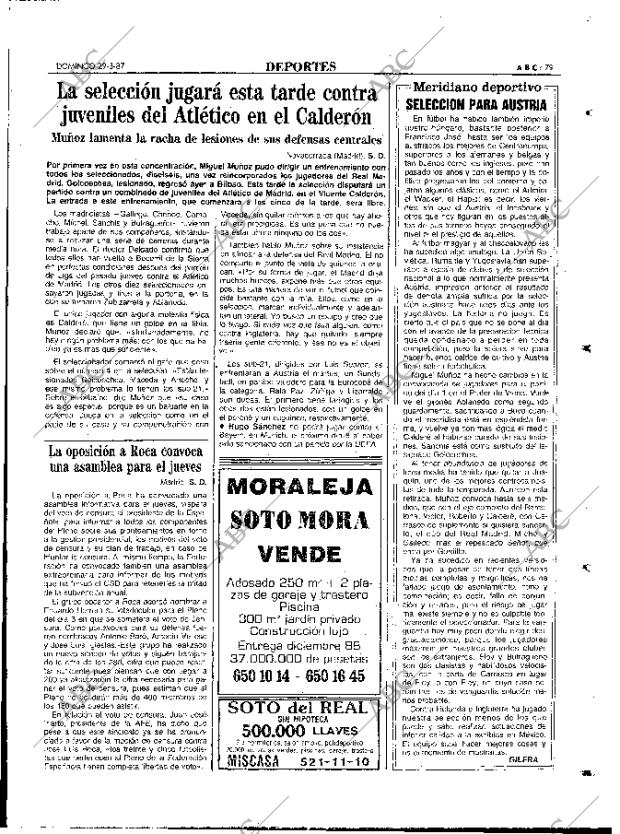 ABC MADRID 29-03-1987 página 79