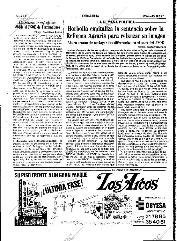 ABC SEVILLA 29-03-1987 página 30