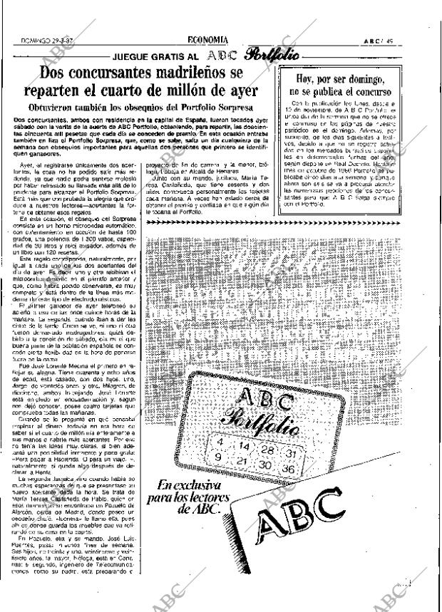 ABC SEVILLA 29-03-1987 página 49