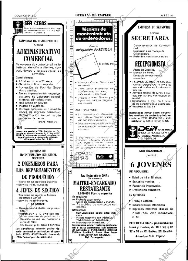 ABC SEVILLA 29-03-1987 página 65