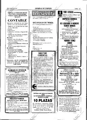 ABC SEVILLA 29-03-1987 página 67