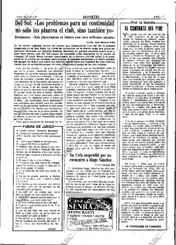 ABC SEVILLA 29-03-1987 página 71