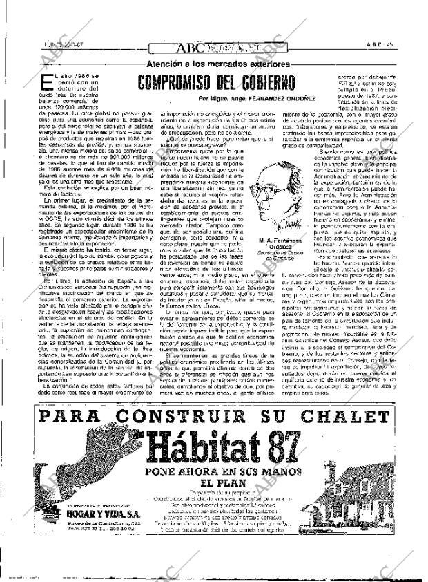 ABC MADRID 30-03-1987 página 45