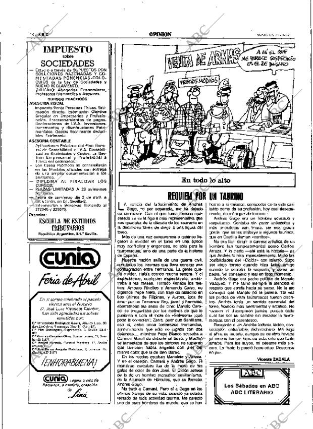 ABC SEVILLA 31-03-1987 página 14