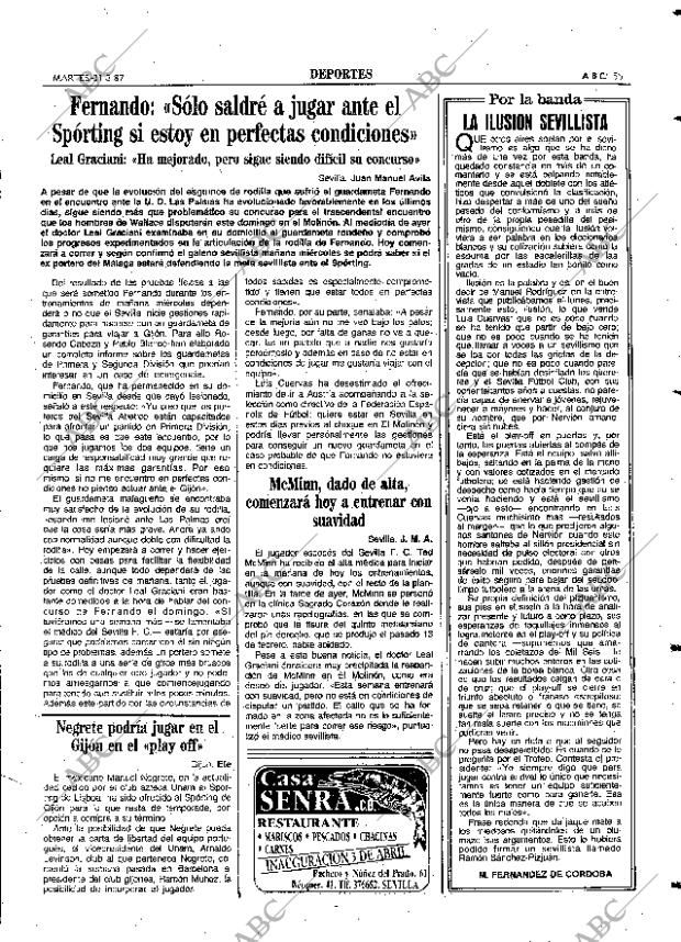 ABC SEVILLA 31-03-1987 página 55