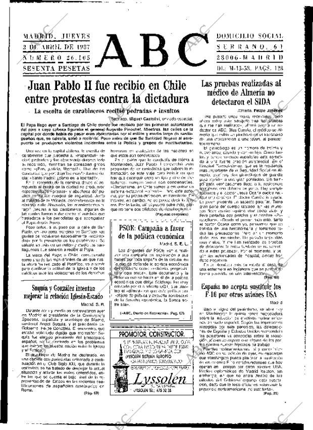 ABC MADRID 02-04-1987 página 17