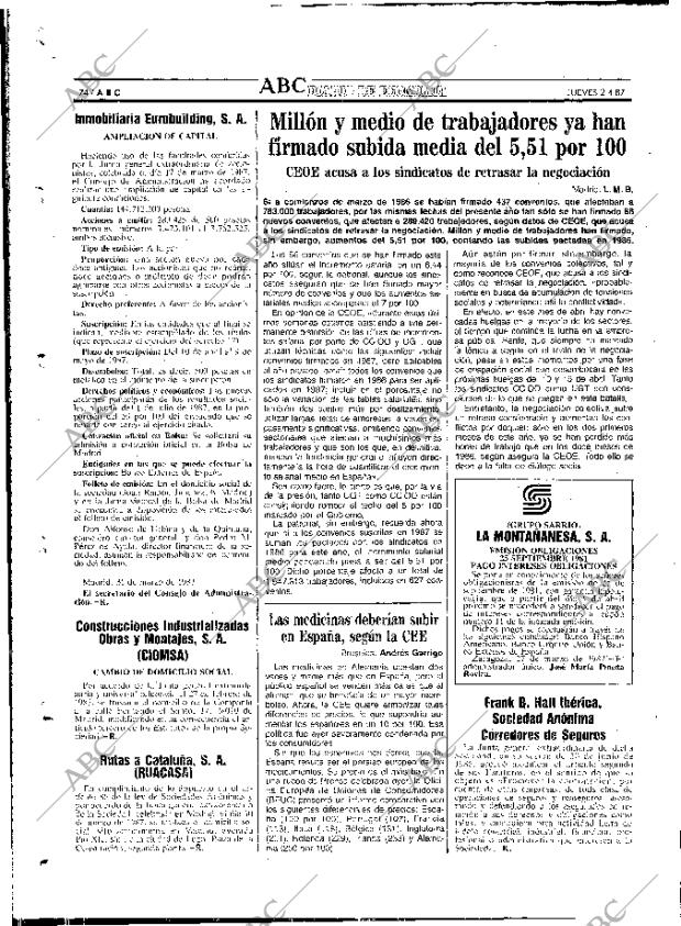 ABC MADRID 02-04-1987 página 74