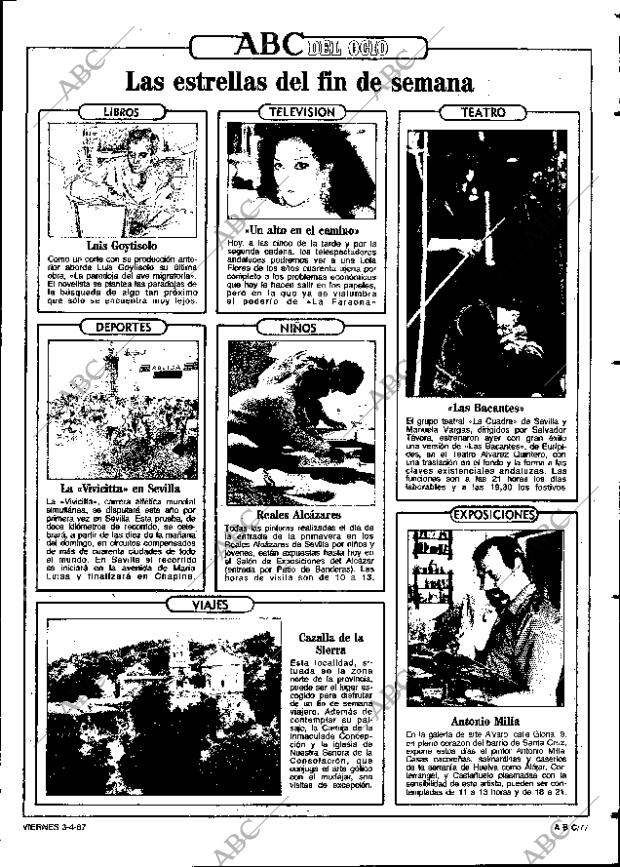 ABC SEVILLA 03-04-1987 página 77