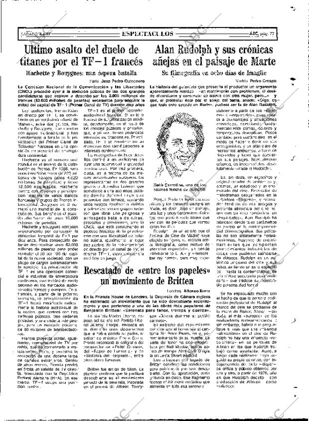 ABC MADRID 04-04-1987 página 77