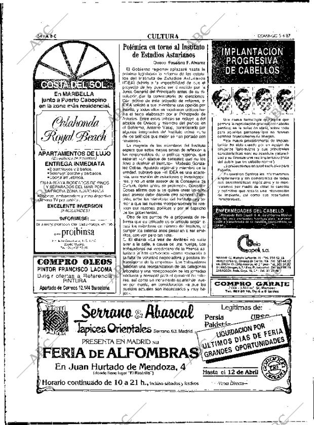 ABC MADRID 05-04-1987 página 54