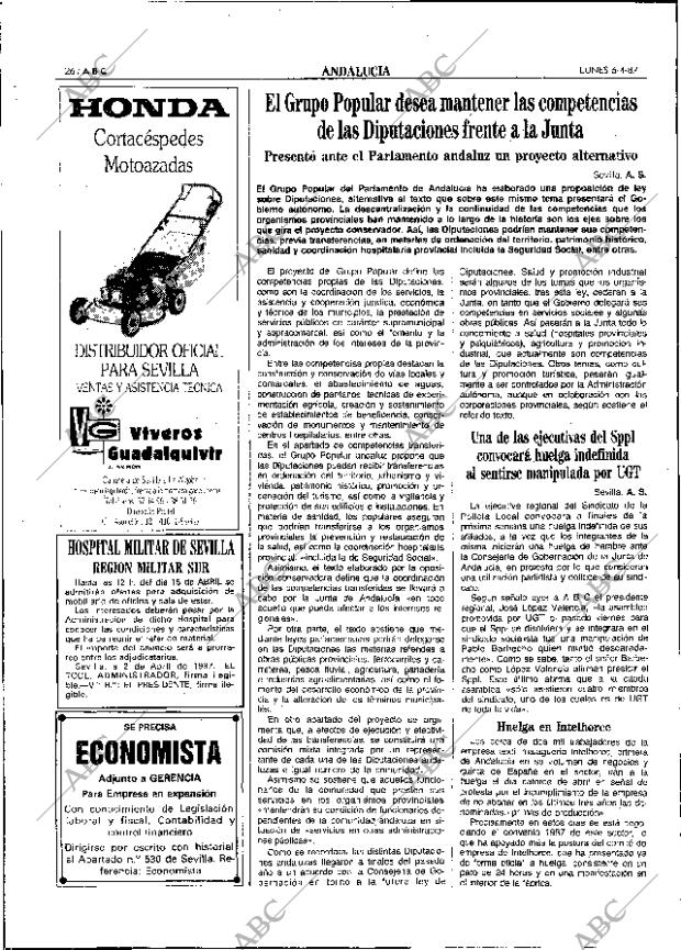 ABC SEVILLA 06-04-1987 página 26