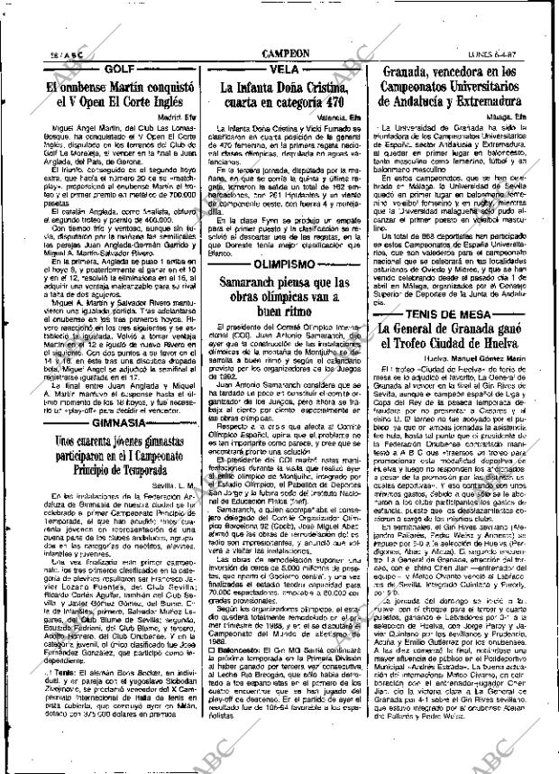 ABC SEVILLA 06-04-1987 página 58