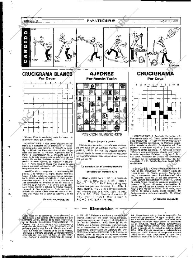 ABC MADRID 07-04-1987 página 112