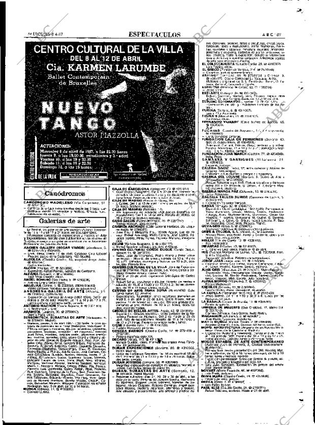 ABC MADRID 08-04-1987 página 89