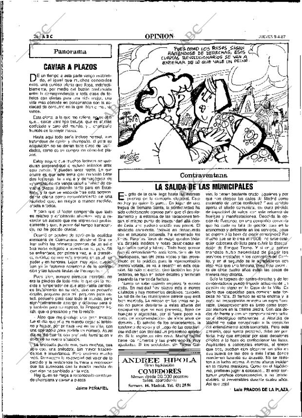 ABC MADRID 09-04-1987 página 26