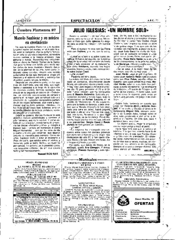 ABC MADRID 09-04-1987 página 99