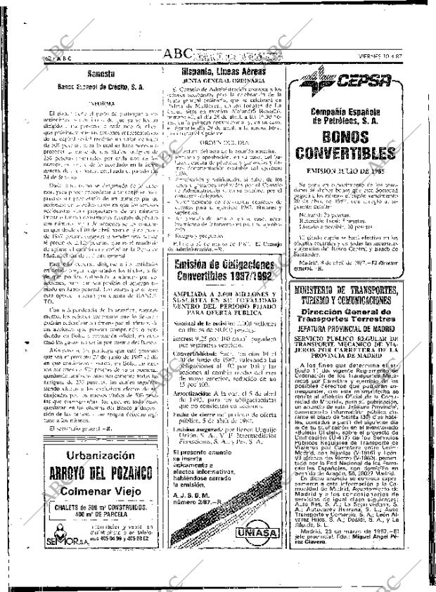 ABC MADRID 10-04-1987 página 62