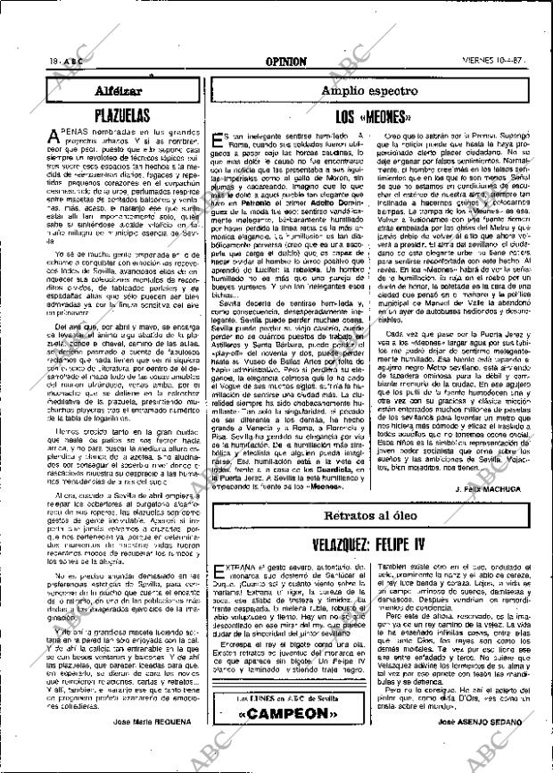 ABC SEVILLA 10-04-1987 página 18
