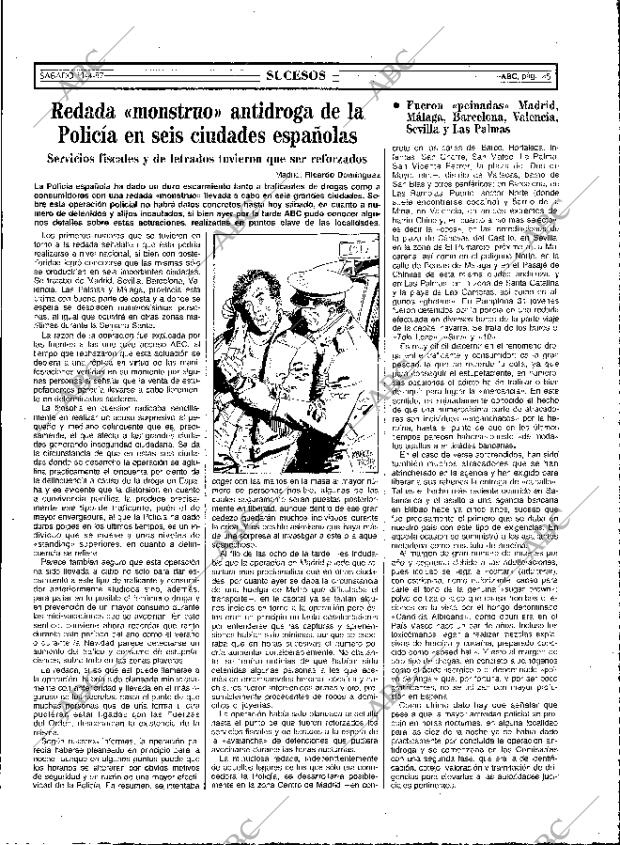 ABC MADRID 11-04-1987 página 45