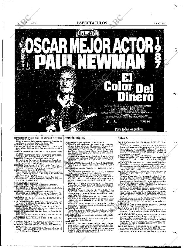 ABC MADRID 11-04-1987 página 89