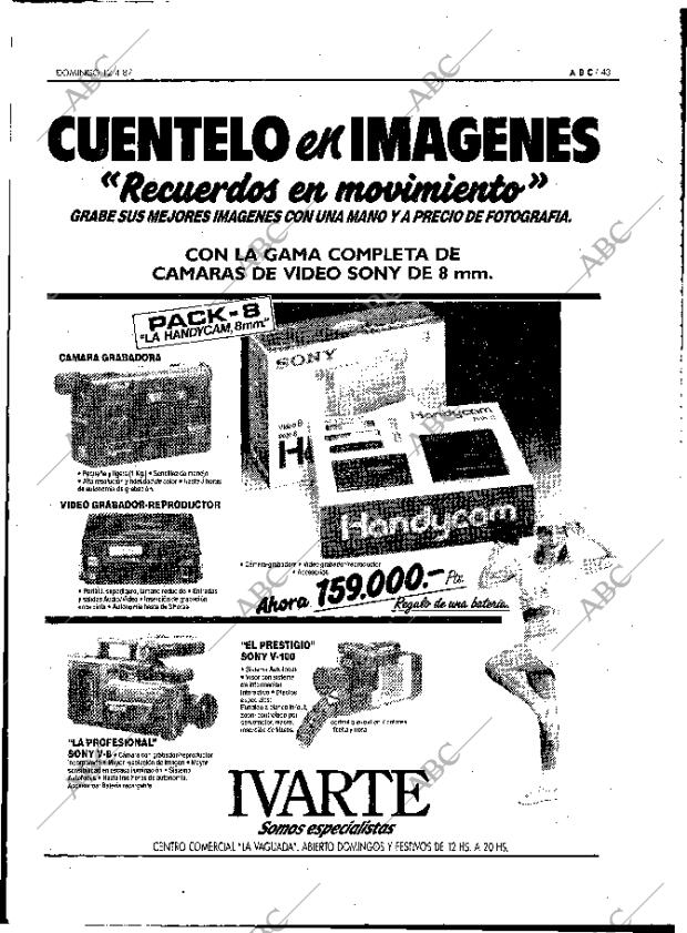 ABC MADRID 12-04-1987 página 43