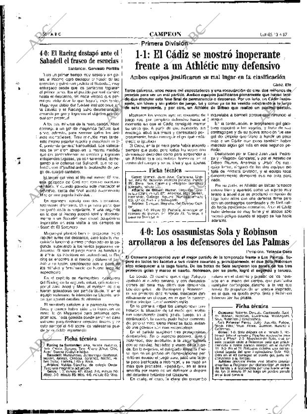 ABC MADRID 13-04-1987 página 56