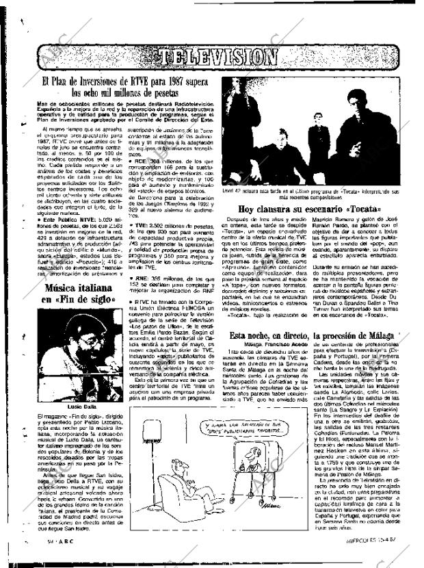 ABC MADRID 15-04-1987 página 94