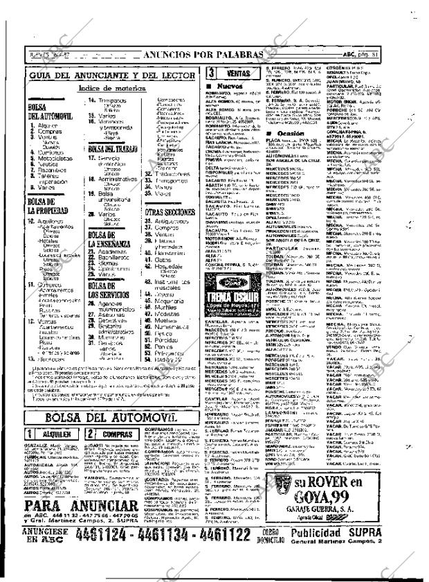 ABC MADRID 16-04-1987 página 81