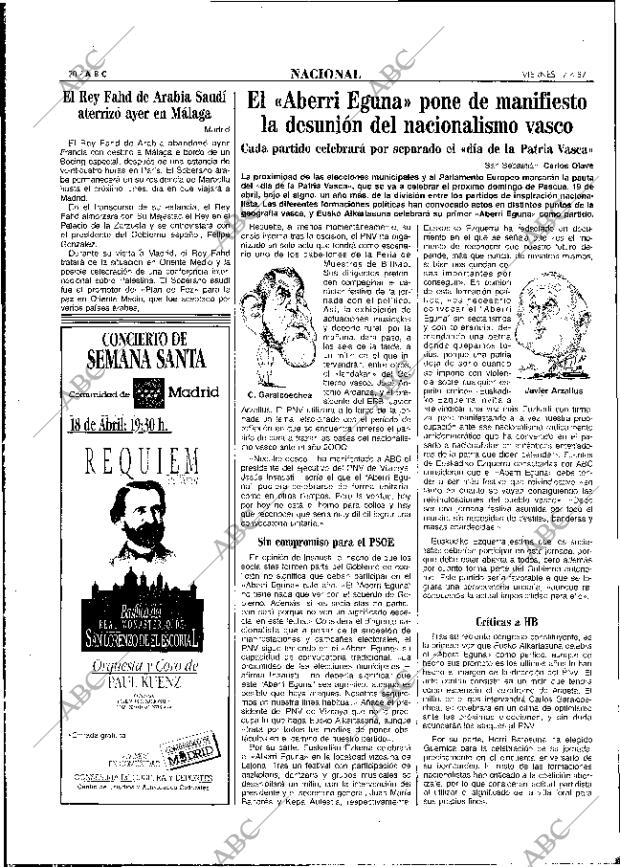 ABC MADRID 17-04-1987 página 20