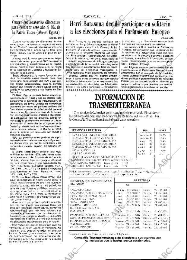 ABC SEVILLA 17-04-1987 página 17