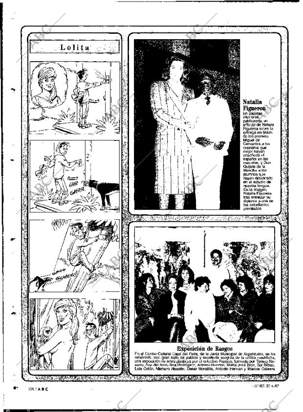 ABC MADRID 20-04-1987 página 106