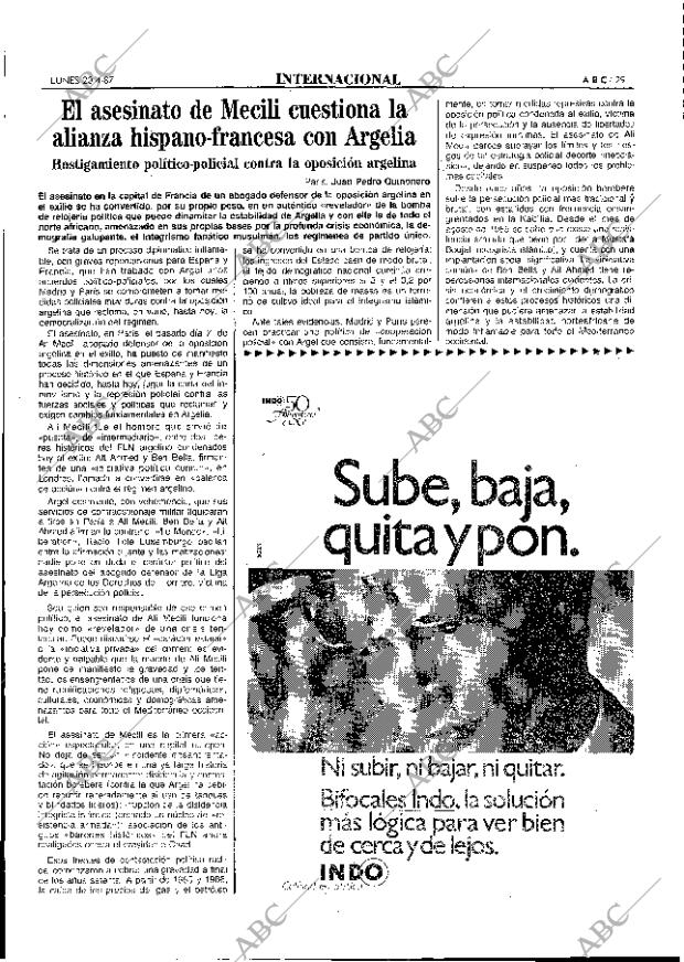 ABC MADRID 20-04-1987 página 29