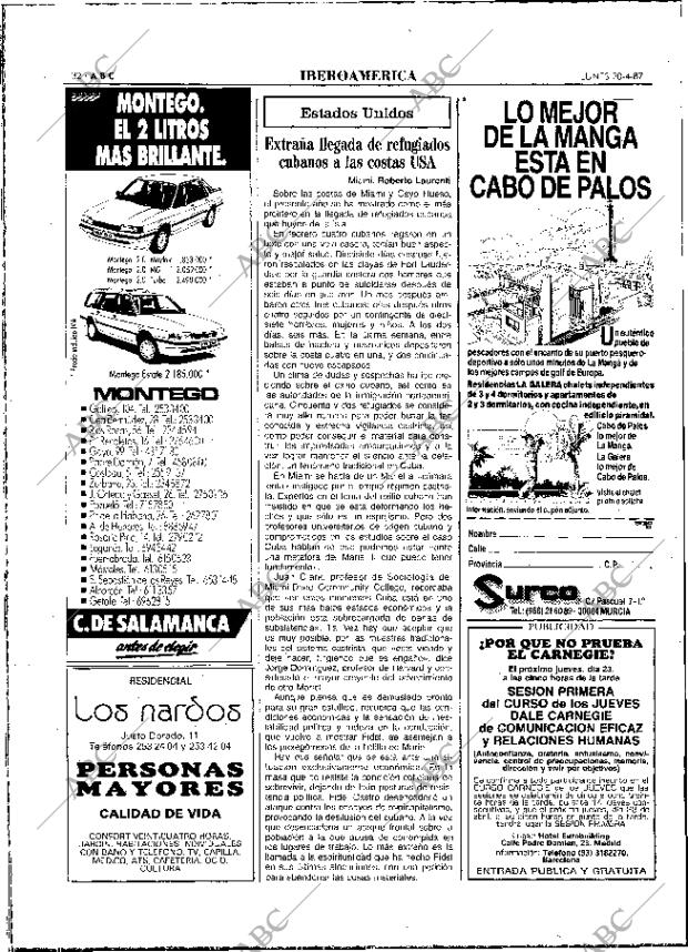 ABC MADRID 20-04-1987 página 32