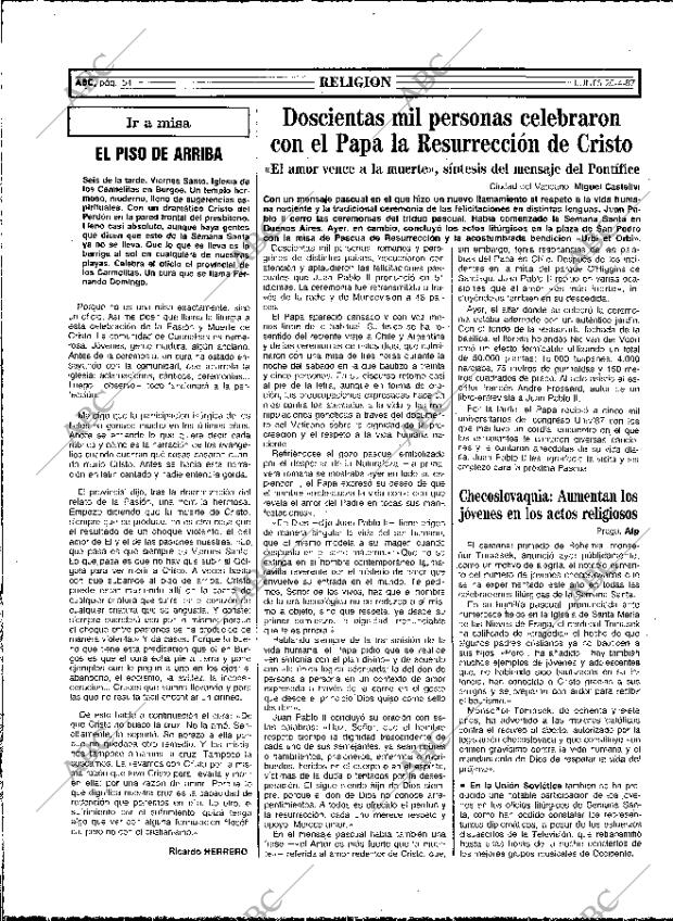 ABC MADRID 20-04-1987 página 54