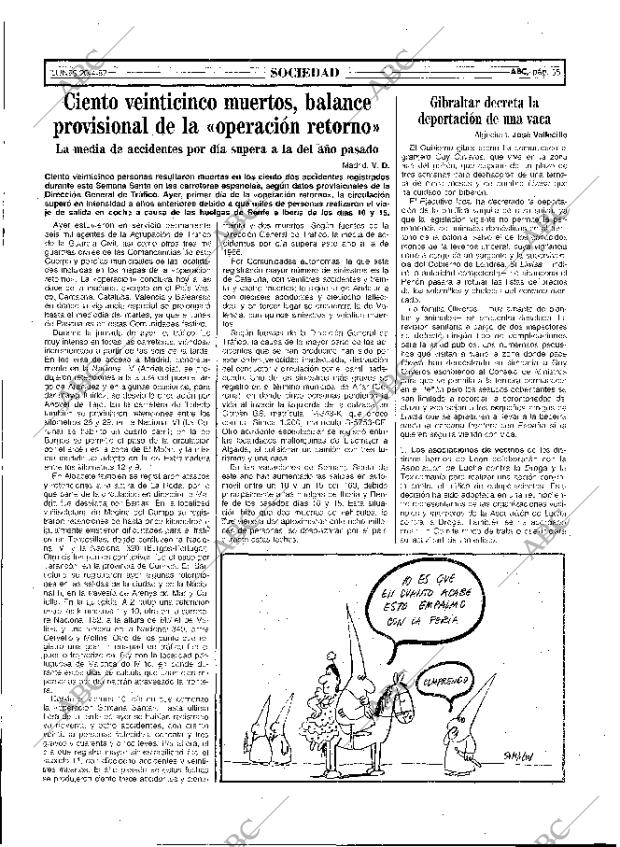 ABC MADRID 20-04-1987 página 55