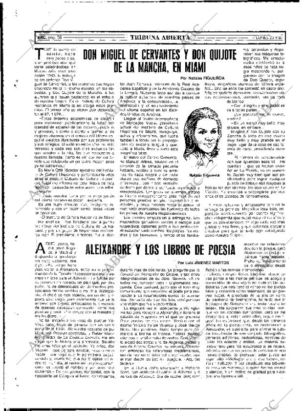 ABC MADRID 20-04-1987 página 58