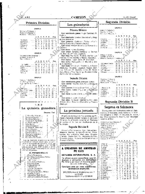 ABC MADRID 20-04-1987 página 68